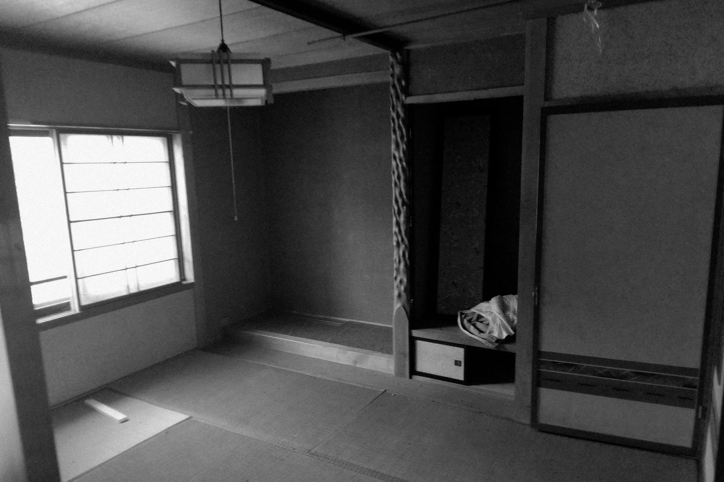 改修前の寝室。畳の和室